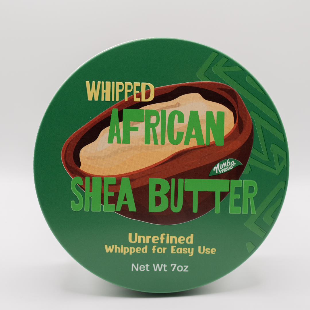 Whipped African Shea Butter - Ultra-Smooth Raw Body Cream for Glowy Skin & Eczema Relief