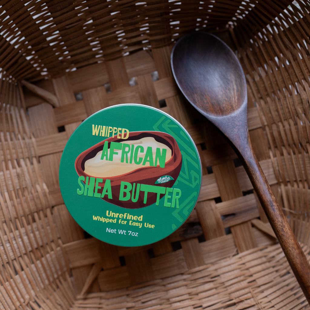 Whipped African Shea Butter - Ultra-Smooth Raw Body Cream for Glowy Skin & Eczema Relief