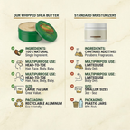 Whipped African Shea Butter 2-Pack - Value Bundle for Stretch Marks & Deep Skin Repair